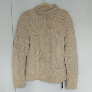Vintage Wool Aran Sweater